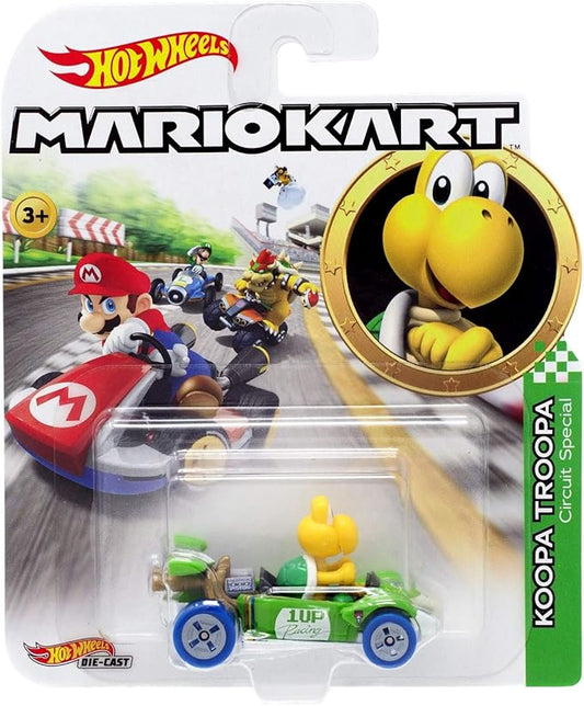 Hot Wheelz - Mariocart - Koopa Troopa Character Car