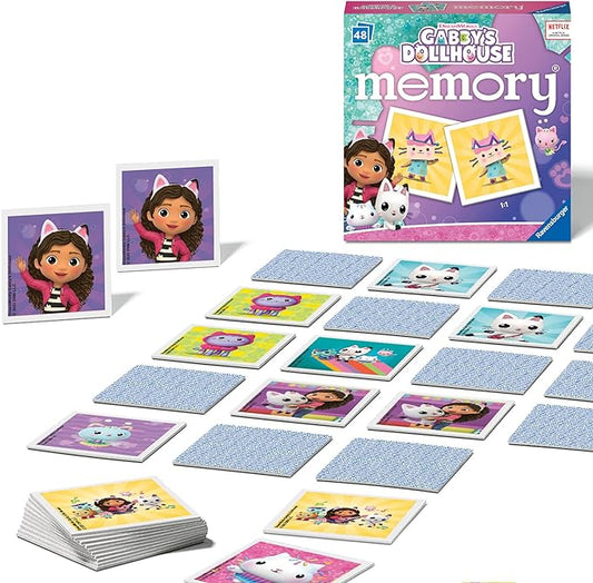 Gabbys Dollhouse Toys - Educational Mini Memory Game