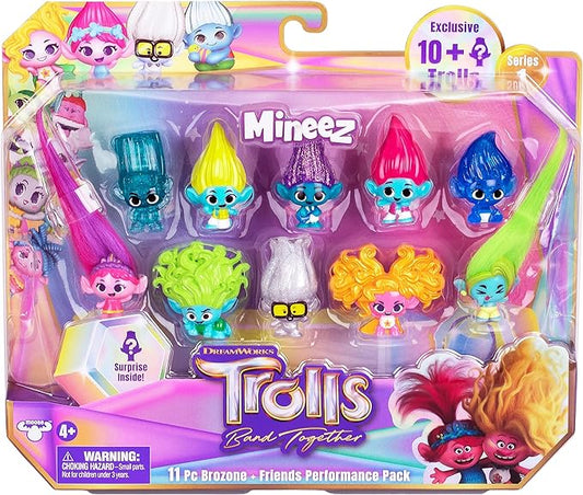 Trolls Band Together - Mineez - 11pc Brozone + Friends Performance Pack